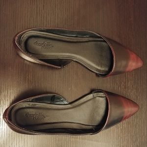 💖 Purple Maroon Flats